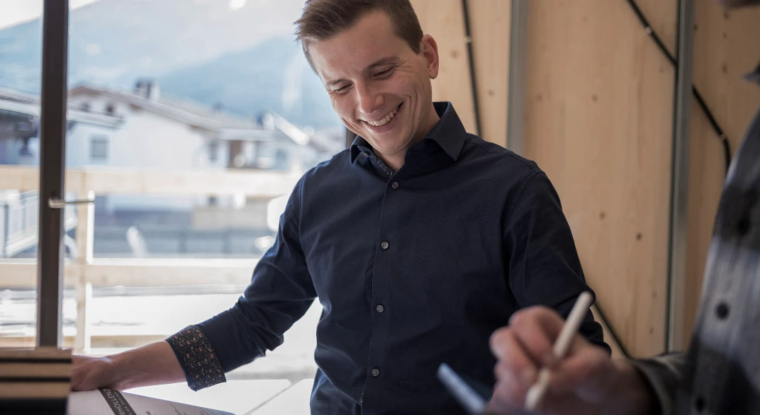 Roland Oberauer bei der Arbeit